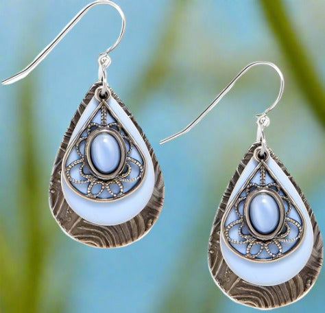 Silver Forest Earrings NE-0792B