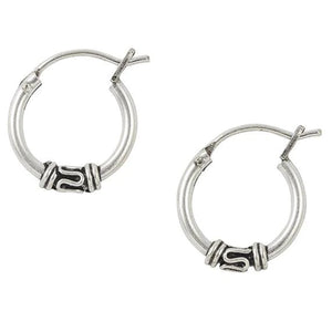 Tomas Bali Serpentine Hoop - 12mm-20327