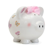 Load image into Gallery viewer, Child To Cherish Petite Papillon Piggy Bank
