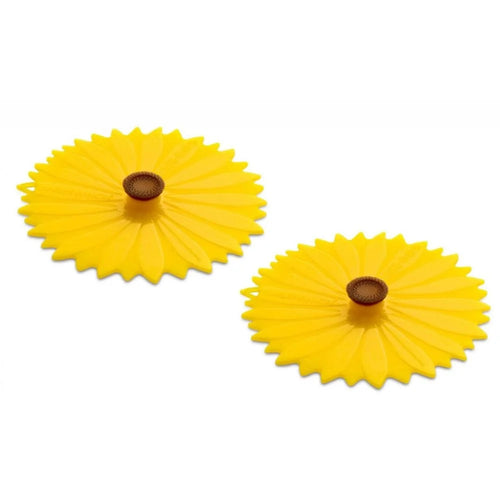 Charles Viancin Silicone Drink Covers | Sunflower (Set of 2)