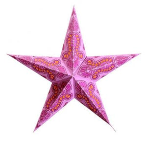 Starshade Lantern- Pink