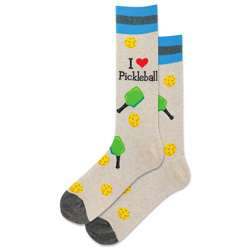 HOTSOX MEN'S PICKLEBALL CREW SOCK