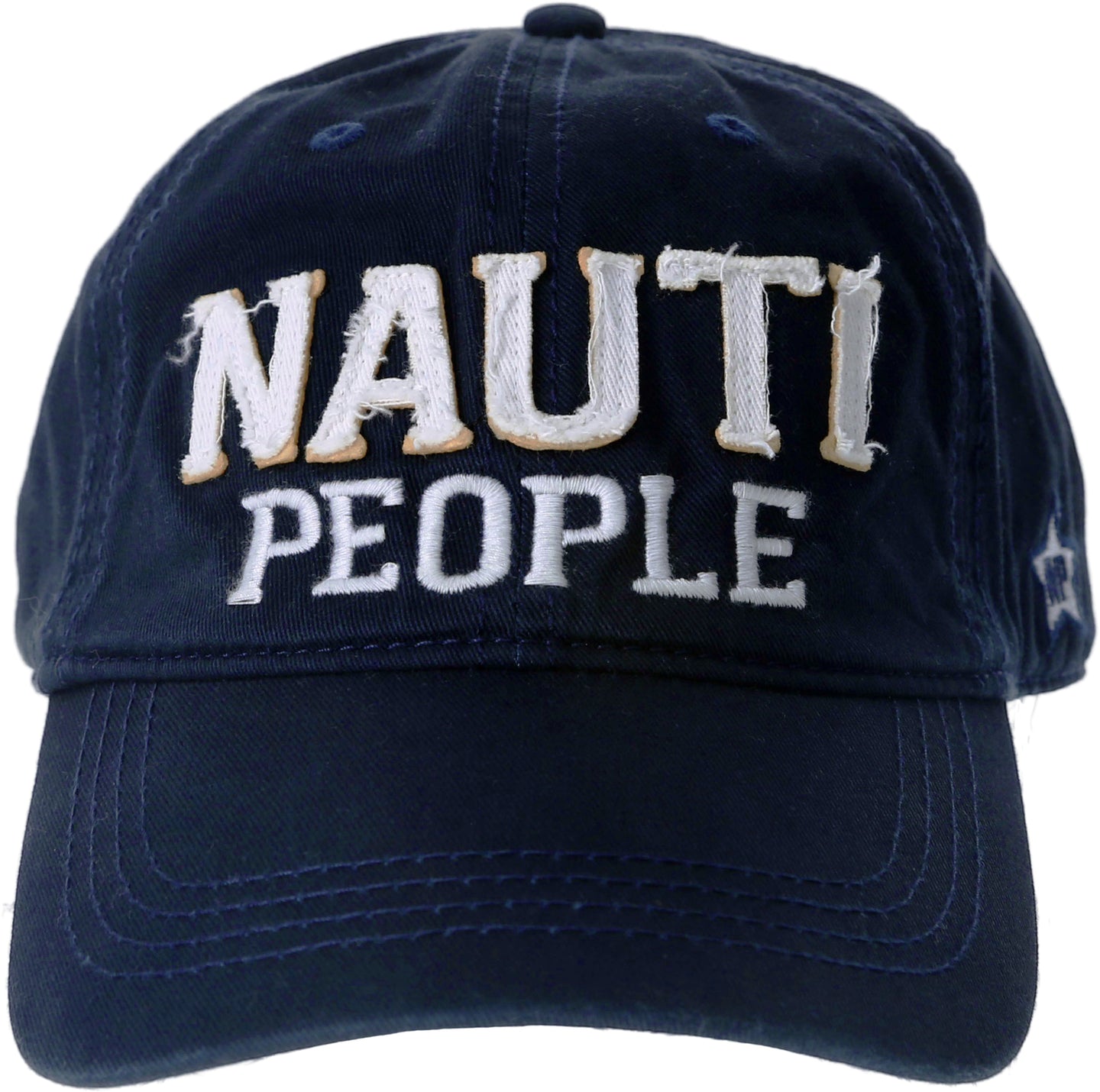 Pavilion Gift Company Nauti People - Blue Adjustable Hat