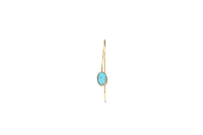 Mark Steel Earrings-C15B-GF
