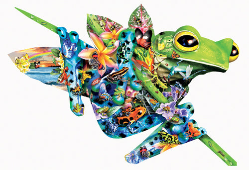 Sunsout Paradise Frogs 1000 Piece Puzzle