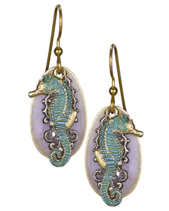 Silver Forest Earrings- E-9748