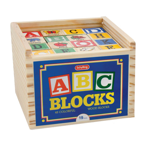 Schylling Toys Alphabet Blocks