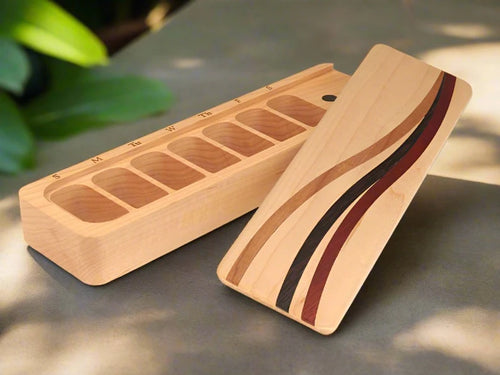 Heartwood Creations Weekly Pill Box (SM6091)