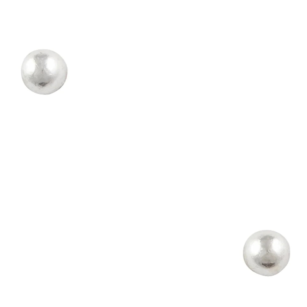 Tomas Plain Ball Studs in Silver - 1.5mm-20093
