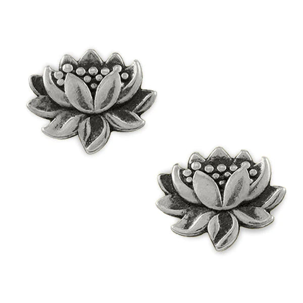 Tomas Water Lily Studs- 20046