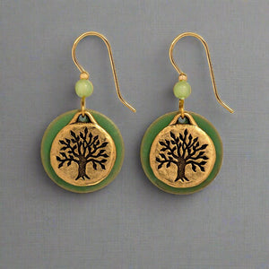 Silver Forest Earrings- NE-1882