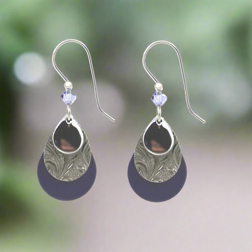 Silver Forest Earrings- NE-0367D