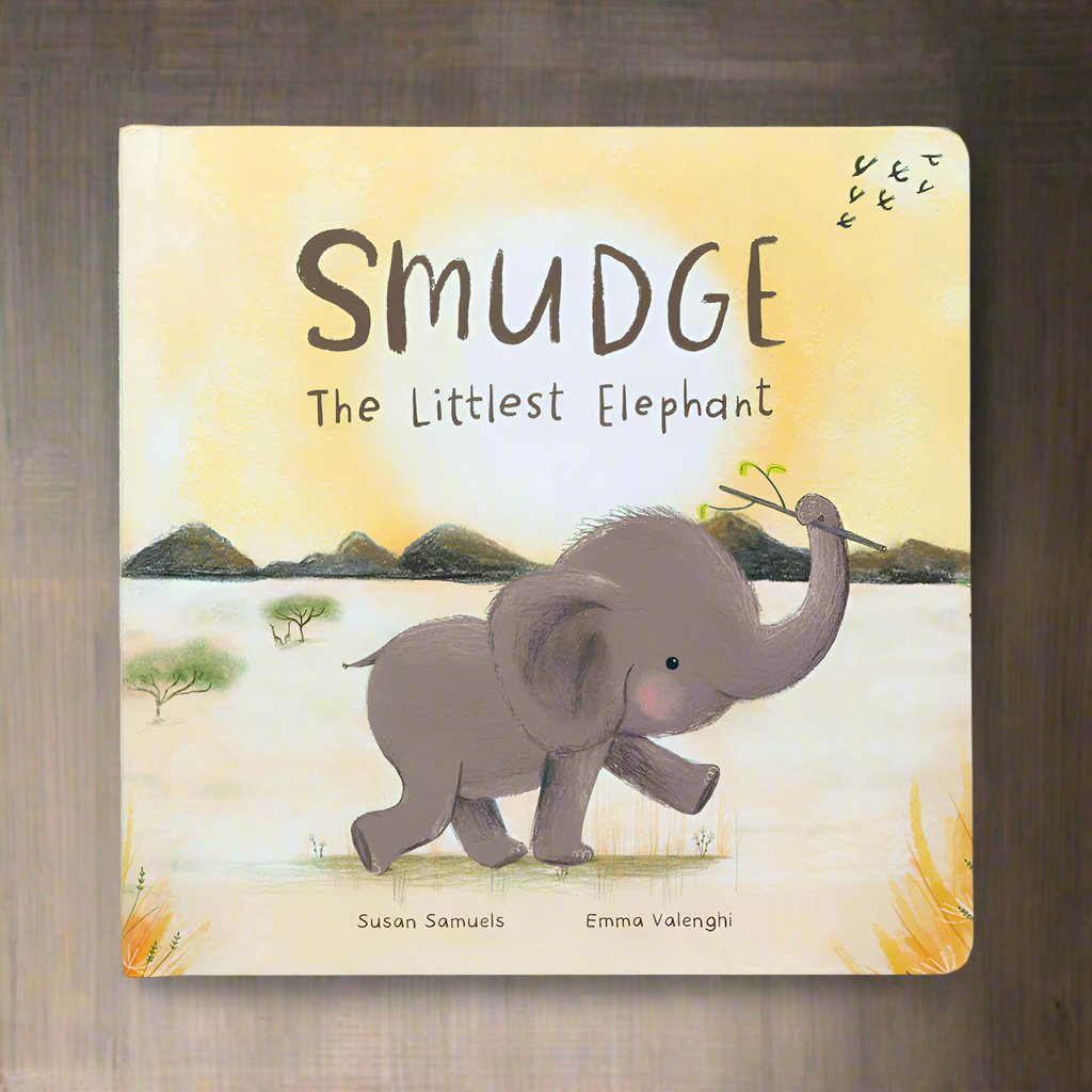 Jellycat Smudge the Littlest Elephant Book