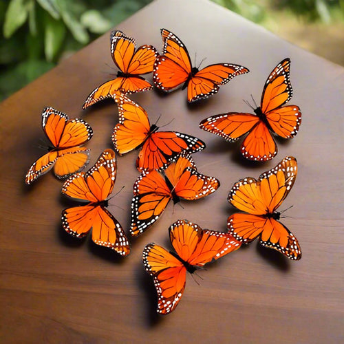 World Buyers Monarch Butterfly Garland 