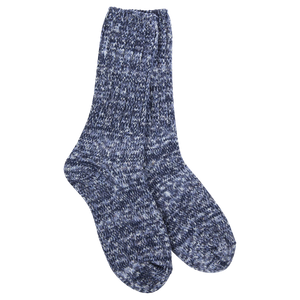 Crescent Sock Company Weekend Ragg Crew- Denim