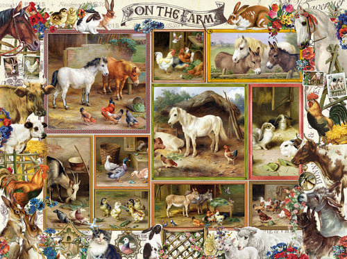 Sunsout On the Farm 300 Piece Puzzle