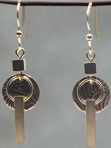 Silver Forest Earrings- NE-2174