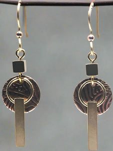 Silver Forest Earrings- NE-2174
