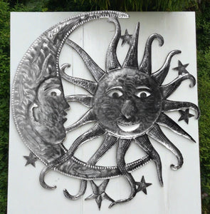 Haitin Tin Art- Sun Setting in the Moon