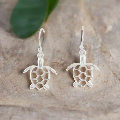 Tomas Island Turtle Hook Earrings-21092 Media 1 of 1
