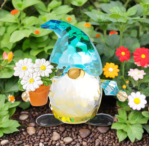 Ganz Crystal Expressions Garden Adventure Gnome Figurine-Daisy