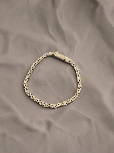 Hand Crafted Bali Style Sterling Silver Bracelet