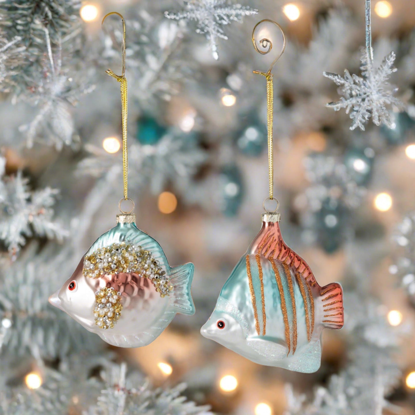 Sullivan IRIDESCENT FISH ORNAMENT