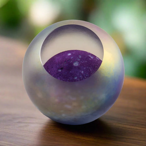 Glass Eye Studio Planetary Paperweight-Neptune