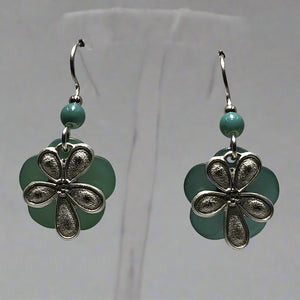 Silver Forest Earrings-NE-2096