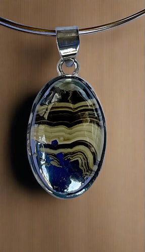Schalenblende Pendant Set In Sterling Silver