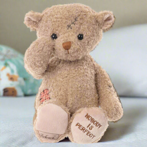 Bukowski Bears- Nobody is Perfect Bear