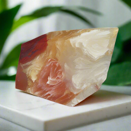 T.S. Pink SoapRock- Carnelian