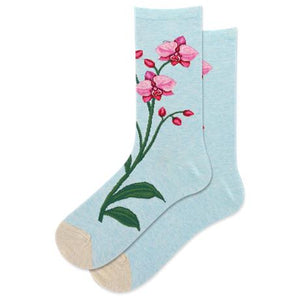 HOTSOX Women's Orchid Crew Sock