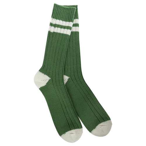 Crescent Sock Company 1902 Cotton Ragg Rugby Crew- Clover
