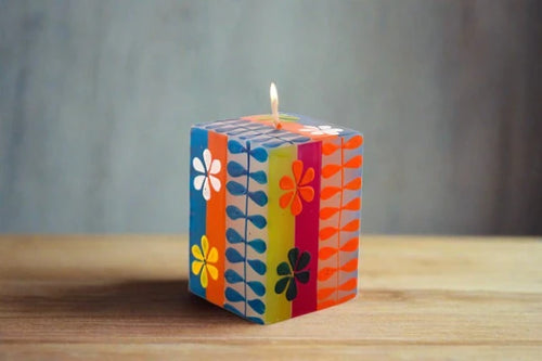 Kapula Summer Painted Candles-CUBE 2