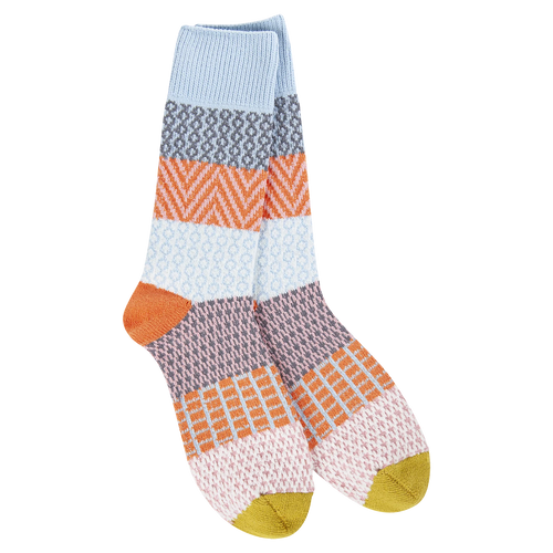 Crescent Sock Company Holiday Gallery Crew- Whimsical
