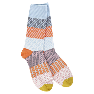 Crescent Sock Company Holiday Gallery Crew- Whimsical