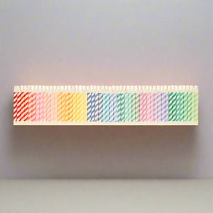 Meri Meri Rainbow Striped Mini Candles