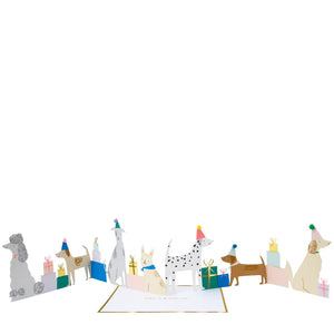 Meri Meri Dog Party Birthday Card