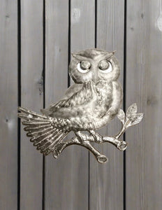 Haitin Tin Art- Perching Owl