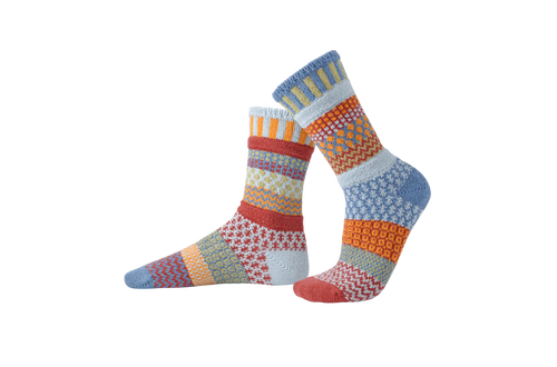 Solmate Fig Crew Socks