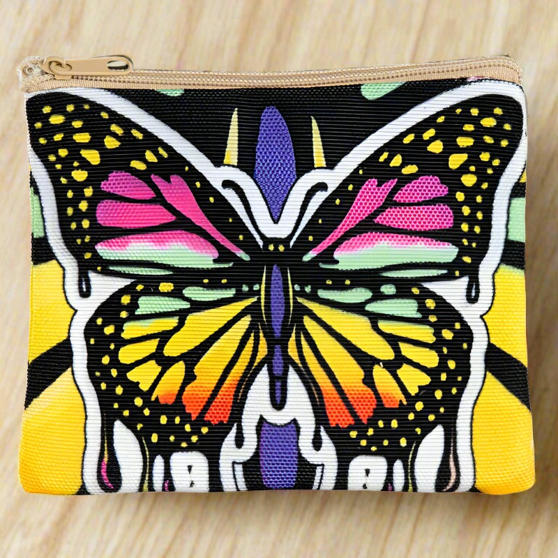 DRIPPY BUTTERFLY COIN PURSE