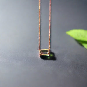 Liven Co. One of a Kind Multicolor Tourmaline Necklace 