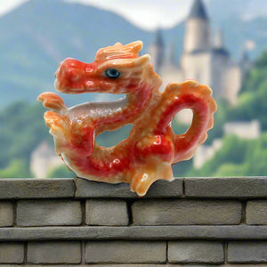Little Critterz Chinese Zodiac - Dragon "Good Luck" - miniature porcelain figurine