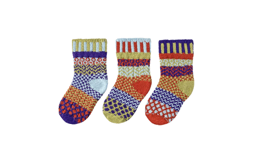 Solmate Socks Roly Poly Kids Crew Socks