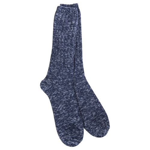 Crescent Sock Company 1902 Metro Ragg Crew- Denim
