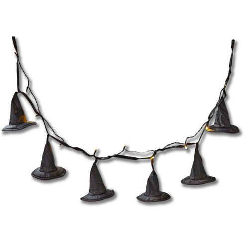 Tag LTD. witches hat led string lights - black