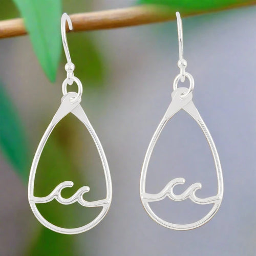 Tomas Tasty Waves Teardrop Hook Hoops-21096