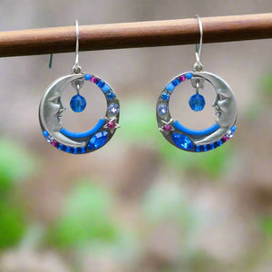 Firefly Jewelry Celestial Moon Earrings-6733SAP