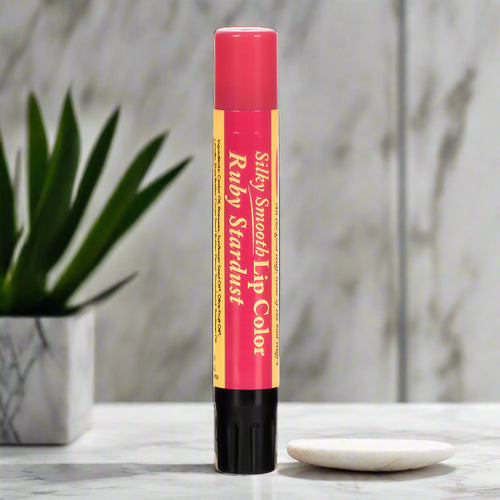Naked Bee Orange Blossom Honey Ruby Stardust Silky Smooth Lip Color